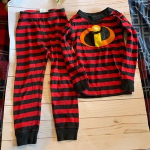 Hanna Andersson Incredibles pajamas size 4